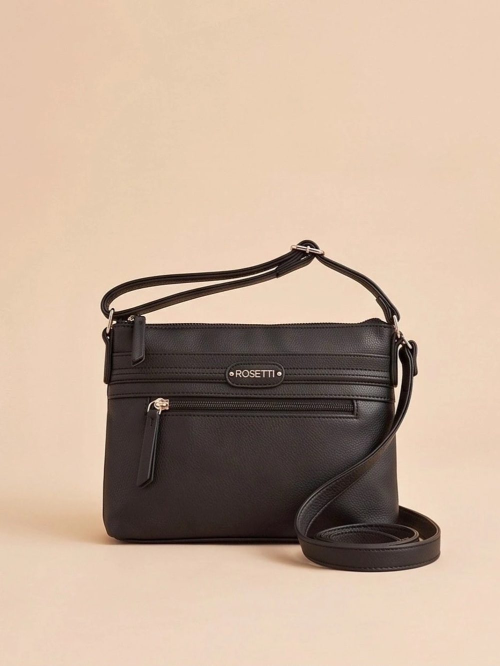 Rosetti Black Crossbody Bag